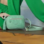 Bolsa Feminina pequena Em Couro HERBAL alça ajustável J.Gean cod. PB0002