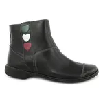 Bota Feminina New Jennifer Em Couro cor Preto J.Gean