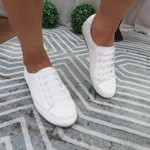 Tênis Stela Casual Couro Legítimo