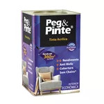 Tinta Acrílica Eucatex Peg e Pinte - 18L (Branco)