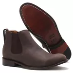 Botina Masculina Premium Crazy Café