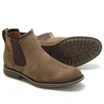 Botina Masculina Chelsea Vicent Camurça Taupe