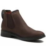 Botina Ultra Comfort 30% Mais Leve Crazy Café 