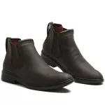 Botina Ultra Comfort 30% Mais Leve Fossil Café