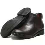 Botina Ultra Comfort 30% Mais Leve Café 