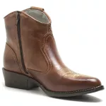 Bota Feminina Texana Cano Curto