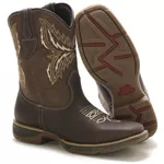 Bota Texana Roceira Jump Brown