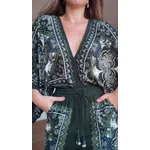 Body Lenço Onça Mística Estampado