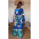 Vestido Cropped Rio De Mosaico Estampado