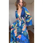 Vestido Cropped Rio De Mosaico Estampado