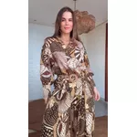 Camisa Mistura De Caju Estampado