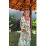 Calça Suco De Abacaxi Estampado