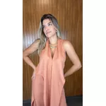Conjunto Top E Calça Joanna Terra Cota
