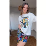 Tshirt Over Farm Rio Tucano Estampado