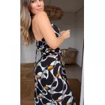Vestido Ombro Copatucano Estampado