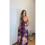 Vestido Longo Jardim Delicado Estampado