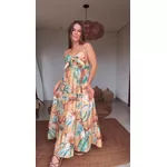 Vestido Marias Tropicalia Estampado