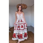 Vestido Longo Rosália Estampado
