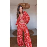 Blusa Franzida Amalfi Estampado
