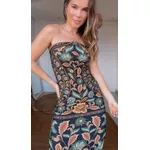 Vestido Midi Marcelle Estampado