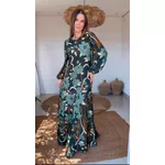 Vestido Longo Mg Beatrice Floral Estampado