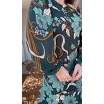 Vestido Longo Mg Beatrice Floral Estampado