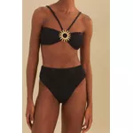 Biquini Hot Pants Maré De Sol Preto