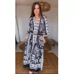 Vestido Cropped Coqueiral Estampado