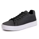 Tênis Casual Feminino Confortável Leve Macio - Preto