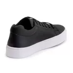 Tênis Casual Feminino Confortável Leve Macio - Preto