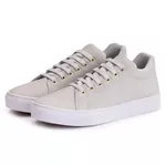 Tênis Casual Feminino Confortável Leve Macio - Off-White