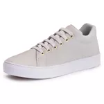 Tênis Casual Feminino Confortável Leve Macio - Off-White