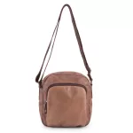 Bolsa Crossbody Couro Legítimo Fossil Preto