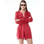 Short Íris Vermelho-