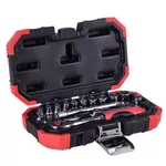 Jogo Soquete 1/4 Sextavado 4 a 13MM 16 peças Gedore Red