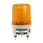 Sinalizador Emergência Rotativo Led+Buzzer 220V Laranja