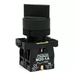 Chave Seletora 3 Posições Fixa 2NA P20SCR4-B-2A Metaltex