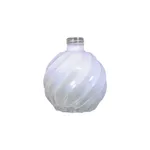 VIDRO BOLA ESPIRAL DEGRADE BRANCO 250ML R 28/410
