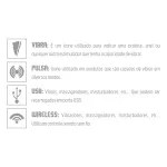 Massageador Bullet Recarregável Joyce SI (6029) - Roxo