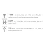 Vibrador Recarregável Velvet SI (7013) - Preto
