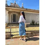 Saia Mide Jeans Angelina 
