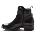 Bota Molly Feminina Melissa com Ziper e Fivelas Preta
