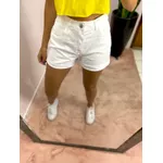 SHORT BÁSICO BRANCO BRANCO