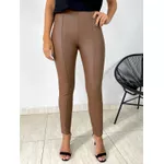 CALÇA COURINO FLANELADA MARROM