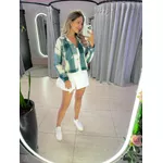 SHORT SAIA ALFAIATARIA FENDINHA OFF