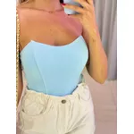BODY CORSET POLIAMIDA AZUL CLARO