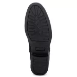 Botina Country Masculina Chelsea Toda Preta Clássica