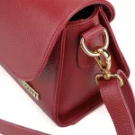 Bolsa Tiracolo Mr. Gutt em Couro Legítimo Vermelho - Ref-B250212-Vermelho