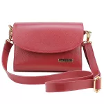 Bolsa Tiracolo Mr. Gutt em Couro Legítimo Vermelho - Ref-B250212-Vermelho