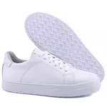 Tênis Sophia Casual Feminino em Couro Mr Gutt - Ref 2401 Branco/Branco